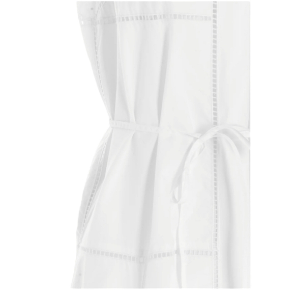 Theory Women Ladder Eyelet Sleeveless Midi Dress sz 6 - Picture 3 of 13